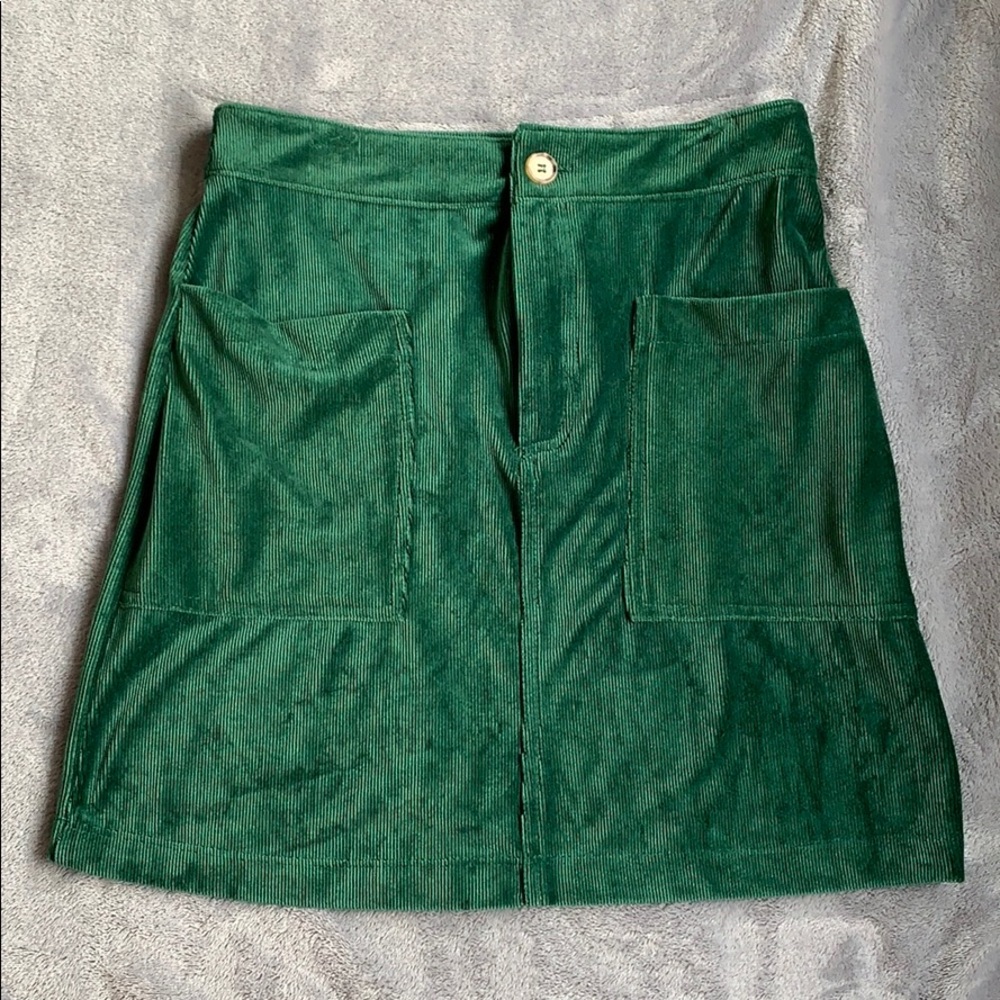 Altered state corduroy skirt